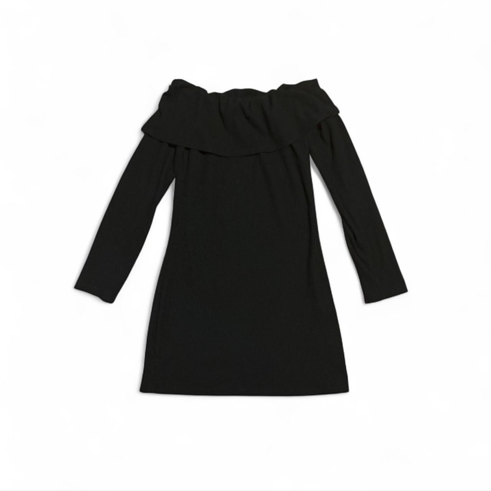 EGO Black Off-Shoulder Dress